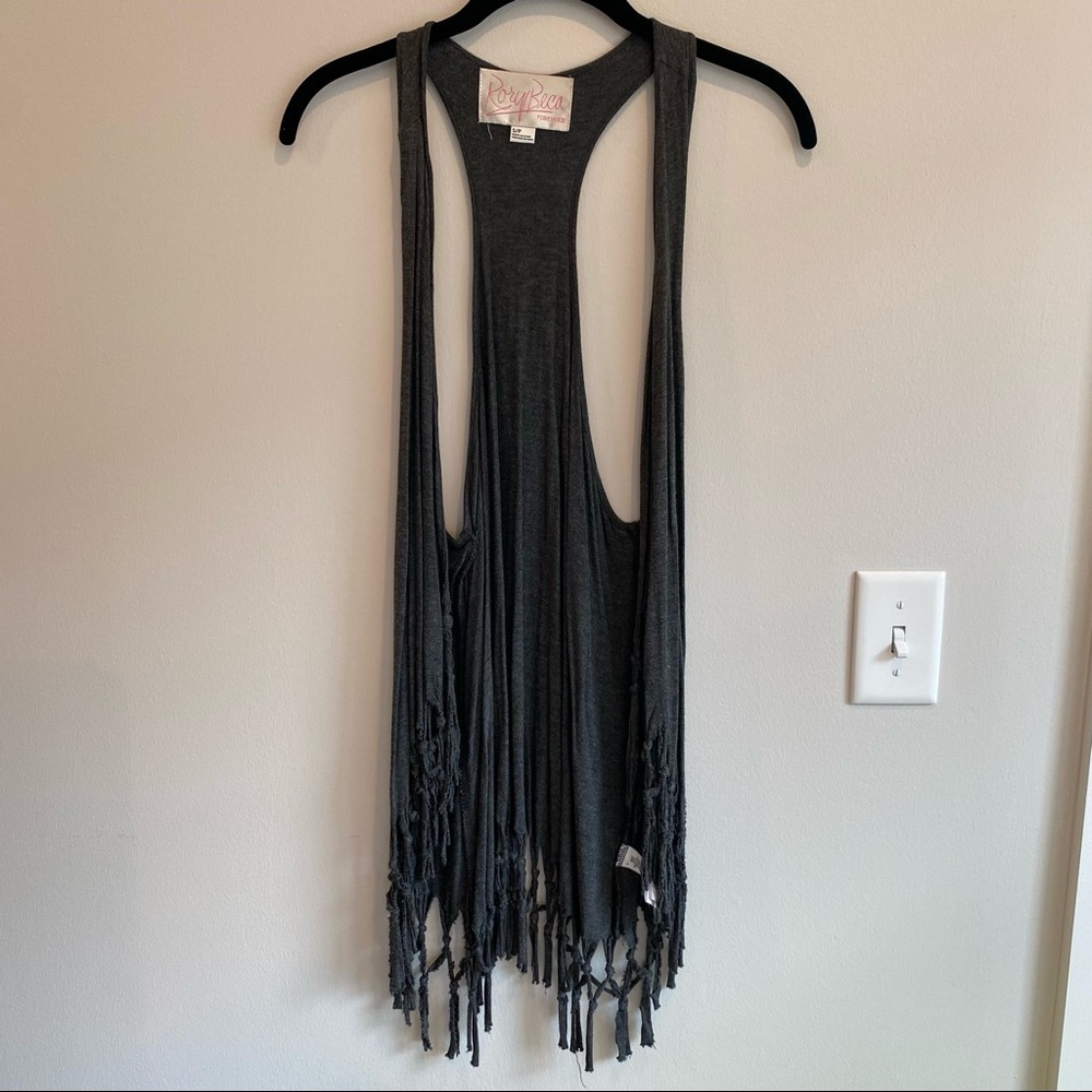 Rory Beca Forever 21 collab Grey Vest/Cover-up